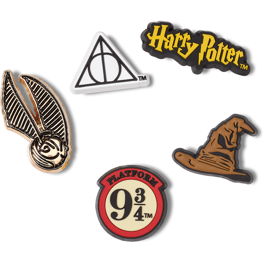 Crocs Harry Potter Symbol 5 Pack Jibbitz™ charms Women|Men|Kids|Jibbitz™ Charms