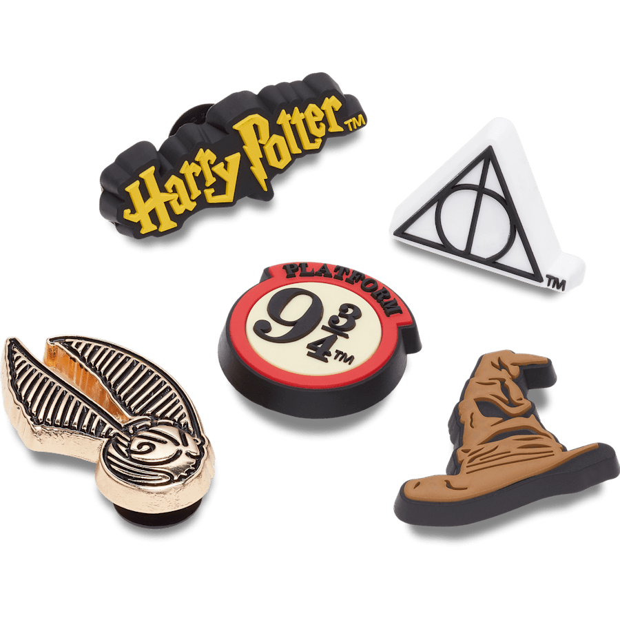 Crocs Harry Potter Symbol 5 Pack Jibbitz™ charms Women|Men|Kids|Jibbitz™ Charms