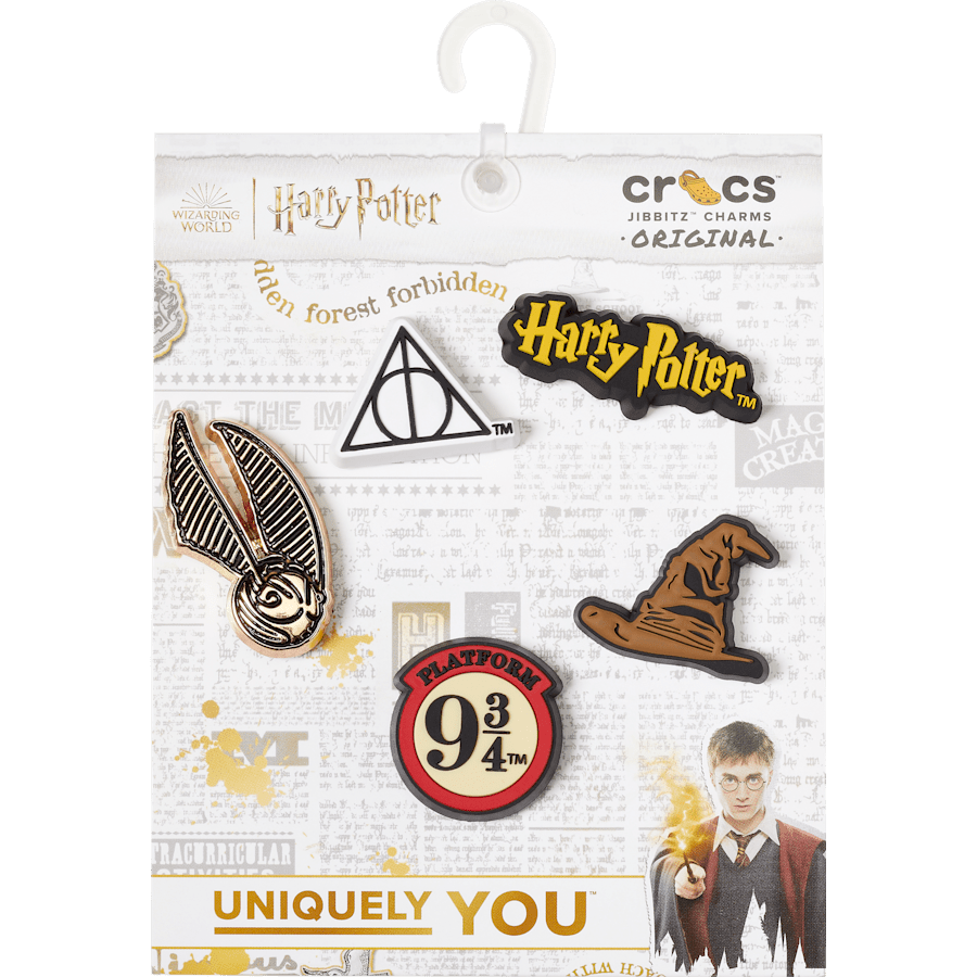 Crocs Harry Potter Symbol 5 Pack Jibbitz™ charms Women|Men|Kids|Jibbitz™ Charms