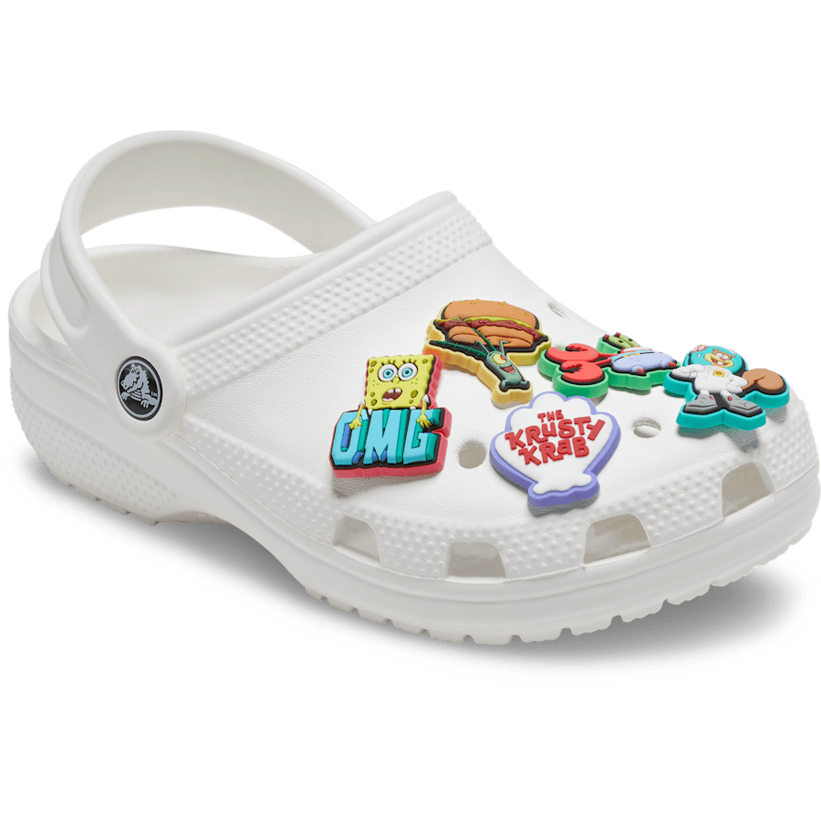 Crocs SpongeBob 5 Pack Jibbitz™ charms Women|Men|Kids|Jibbitz™ Charms