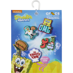 Crocs SpongeBob 5 Pack Jibbitz™ charms Women|Men|Kids|Jibbitz™ Charms