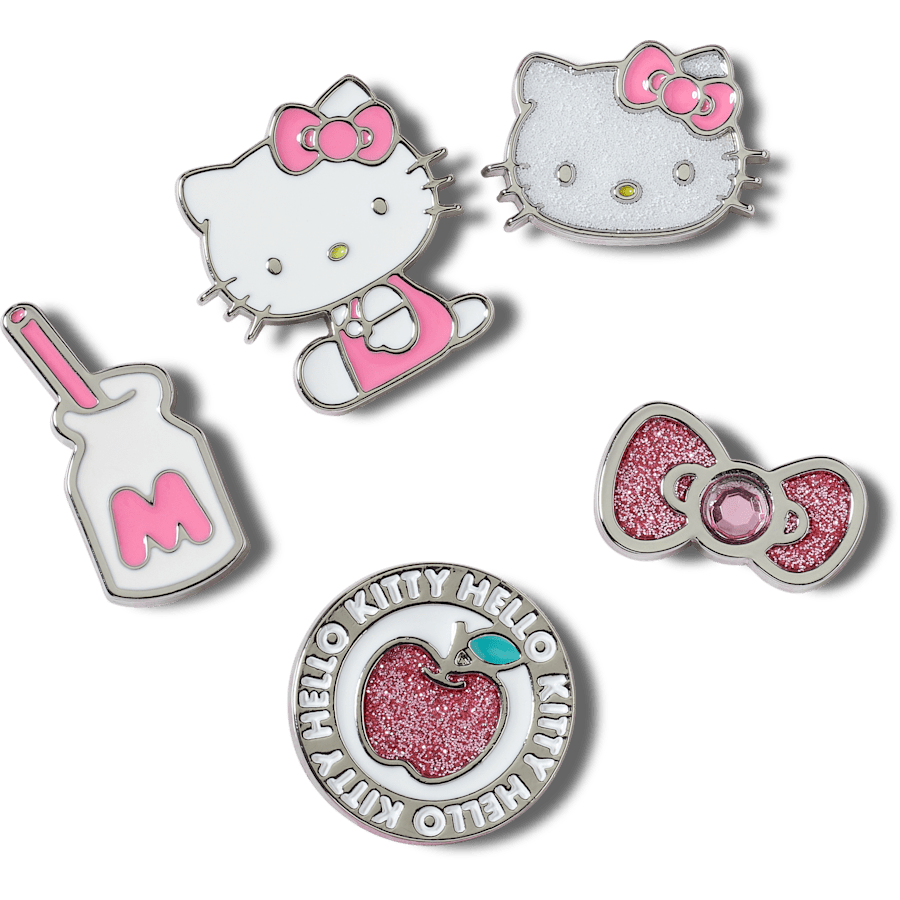 Crocs Hello Kitty Elevated 5 Pack Jibbitz™ charms Women|Men|Jibbitz™ Charms