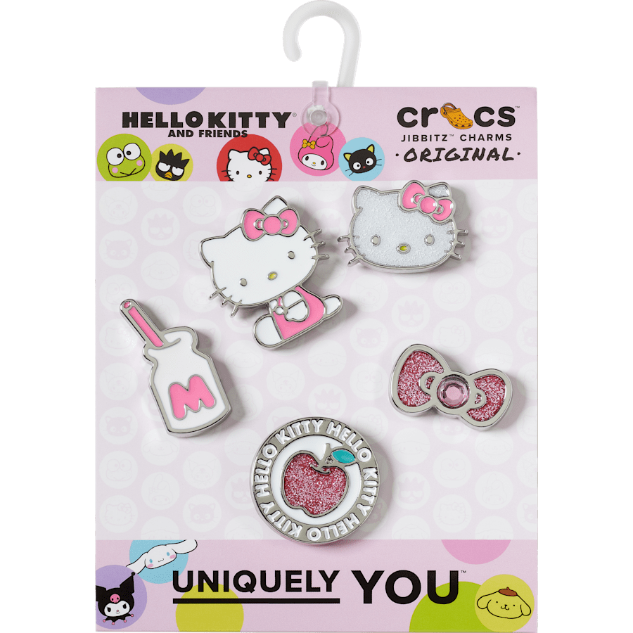 Crocs Hello Kitty Elevated 5 Pack Jibbitz™ charms Women|Men|Jibbitz™ Charms