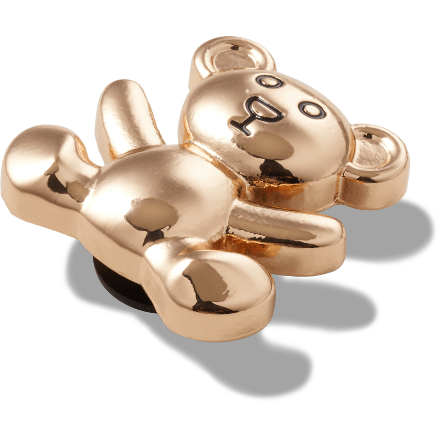 Crocs Gold Teddy Bear Jibbitz Shoe Charm Women|Men|Jibbitz™ Charms