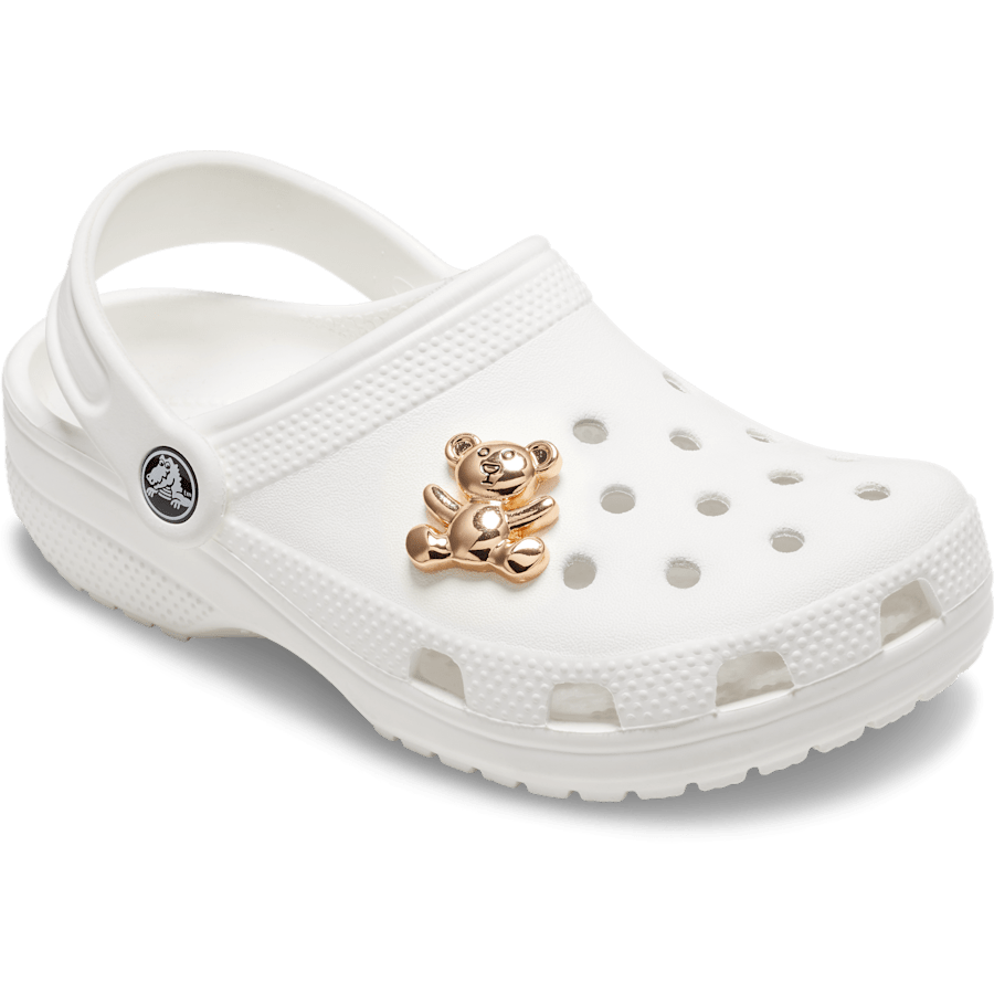 Crocs Gold Teddy Bear Jibbitz Shoe Charm Women|Men|Jibbitz™ Charms