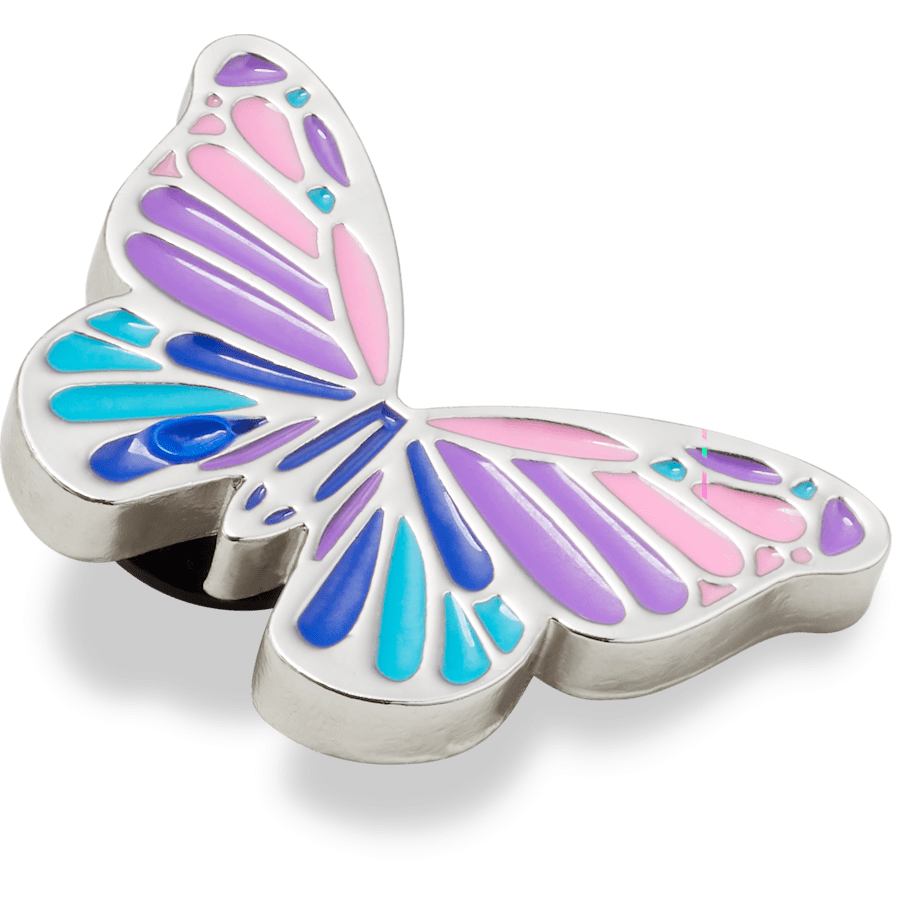 Crocs Multi Purple Butterfly Jibbitz Shoe Charm Women|Men|Jibbitz™ Charms