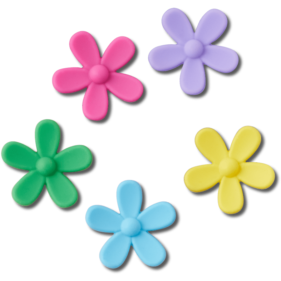 Crocs Flower Power 5 Pack Jibbitz™ charms Women|Men|Jibbitz™ Charms