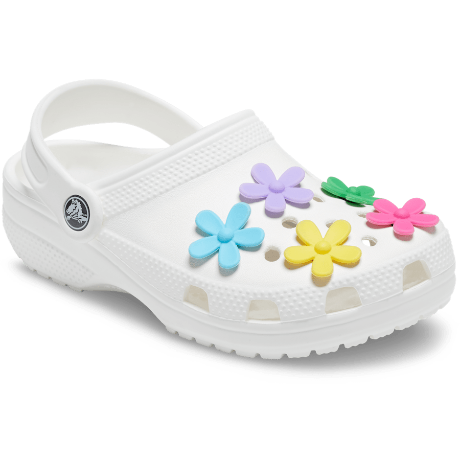 Crocs Flower Power 5 Pack Jibbitz™ charms Women|Men|Jibbitz™ Charms