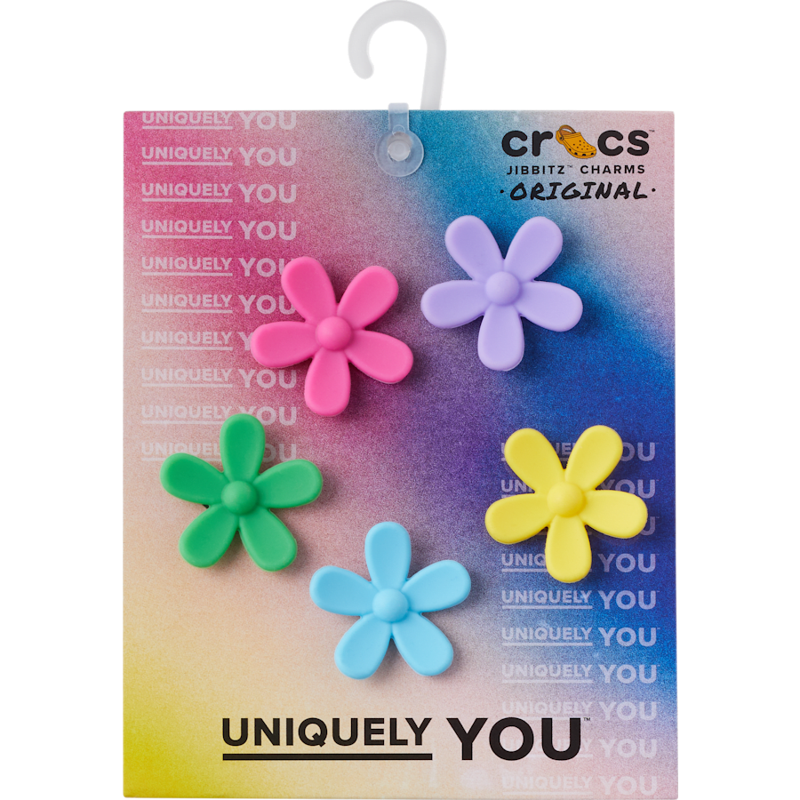 Crocs Flower Power 5 Pack Jibbitz™ charms Women|Men|Jibbitz™ Charms