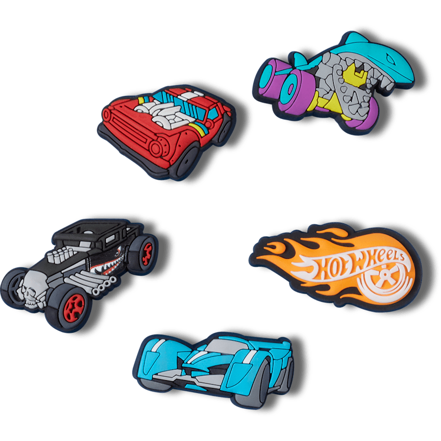 Crocs Hot Wheels 5 Pack Jibbitz™ charms Women|Men|Kids|Jibbitz™ Charms