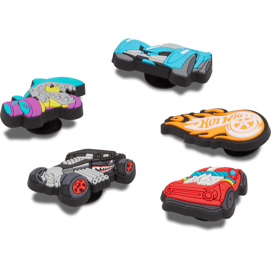 Crocs Hot Wheels 5 Pack Jibbitz™ charms Women|Men|Kids|Jibbitz™ Charms