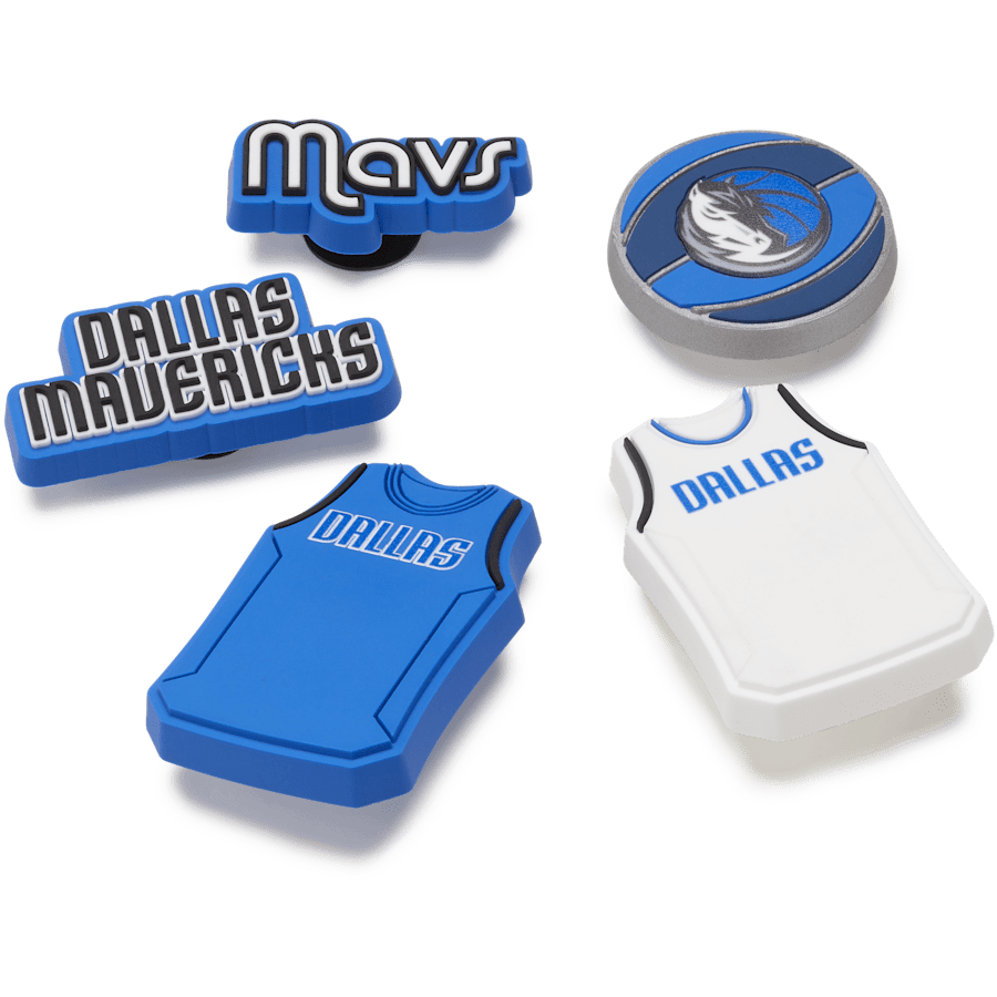 Crocs NBA Dallas Mavericks 5 Pack Jibbitz™ charms Women|Men|Jibbitz™ Charms