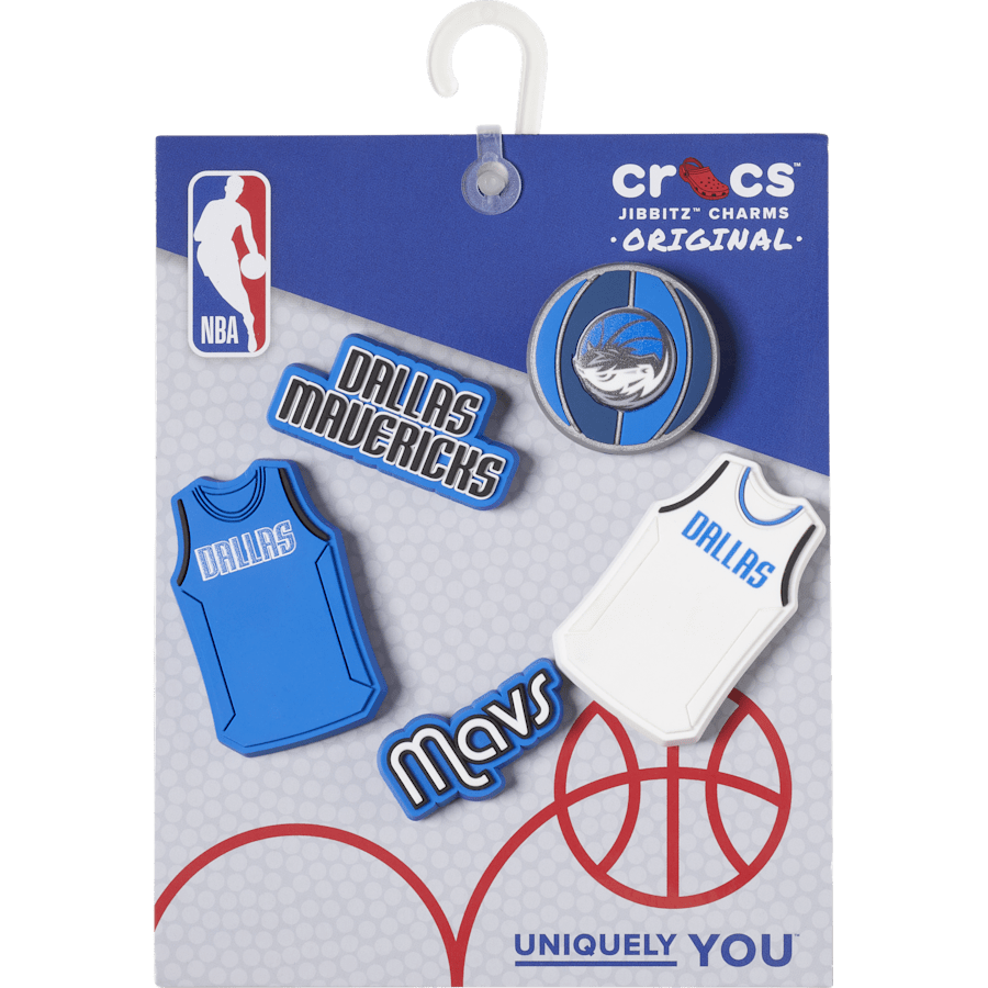 Crocs NBA Dallas Mavericks 5 Pack Jibbitz™ charms Women|Men|Jibbitz™ Charms