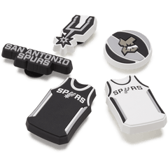 Crocs NBA San Antonio Spurs 5 Pack Jibbitz™ charms Women|Men|Jibbitz™ Charms