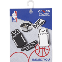 Crocs NBA San Antonio Spurs 5 Pack Jibbitz™ charms Women|Men|Jibbitz™ Charms