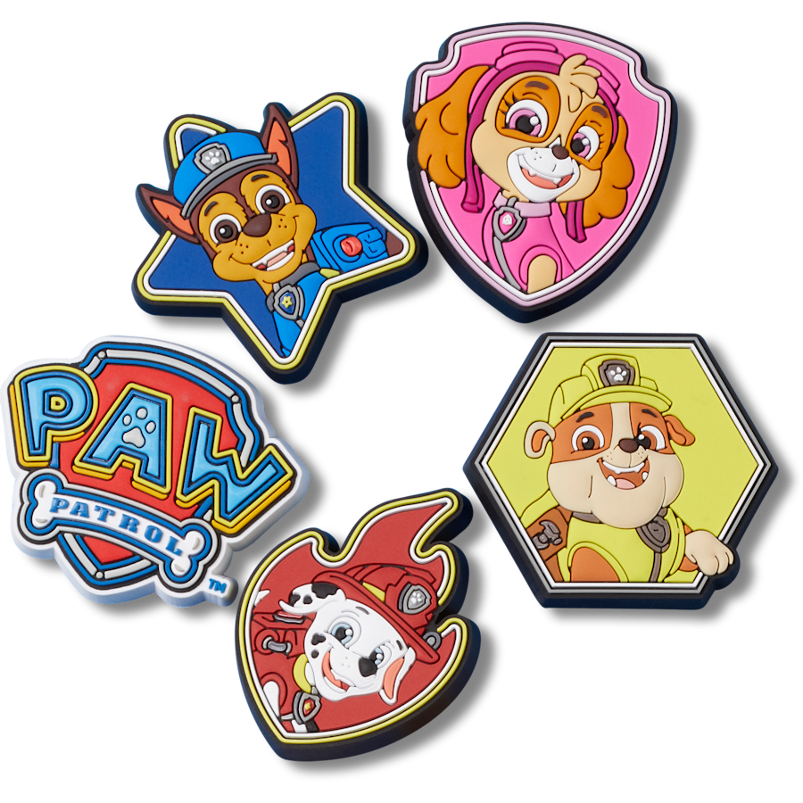 Crocs Paw Patrol 5 Pack Jibbitz™ charms Women|Men|Kids|Jibbitz™ Charms