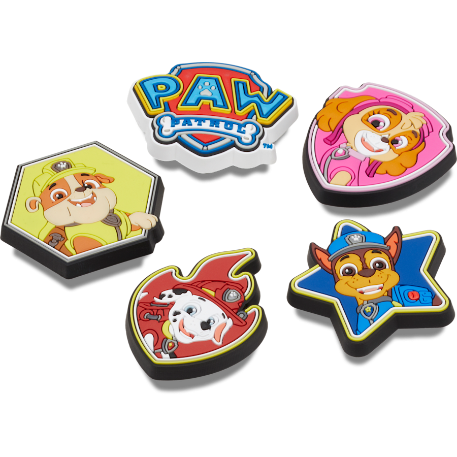 Crocs Paw Patrol 5 Pack Jibbitz™ charms Women|Men|Kids|Jibbitz™ Charms
