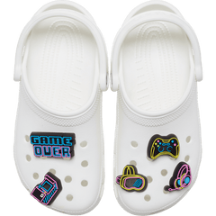 Crocs Lights Up Neon Gamer 5 Pack Jibbitz™ charms Women|Men|Jibbitz™ Charms