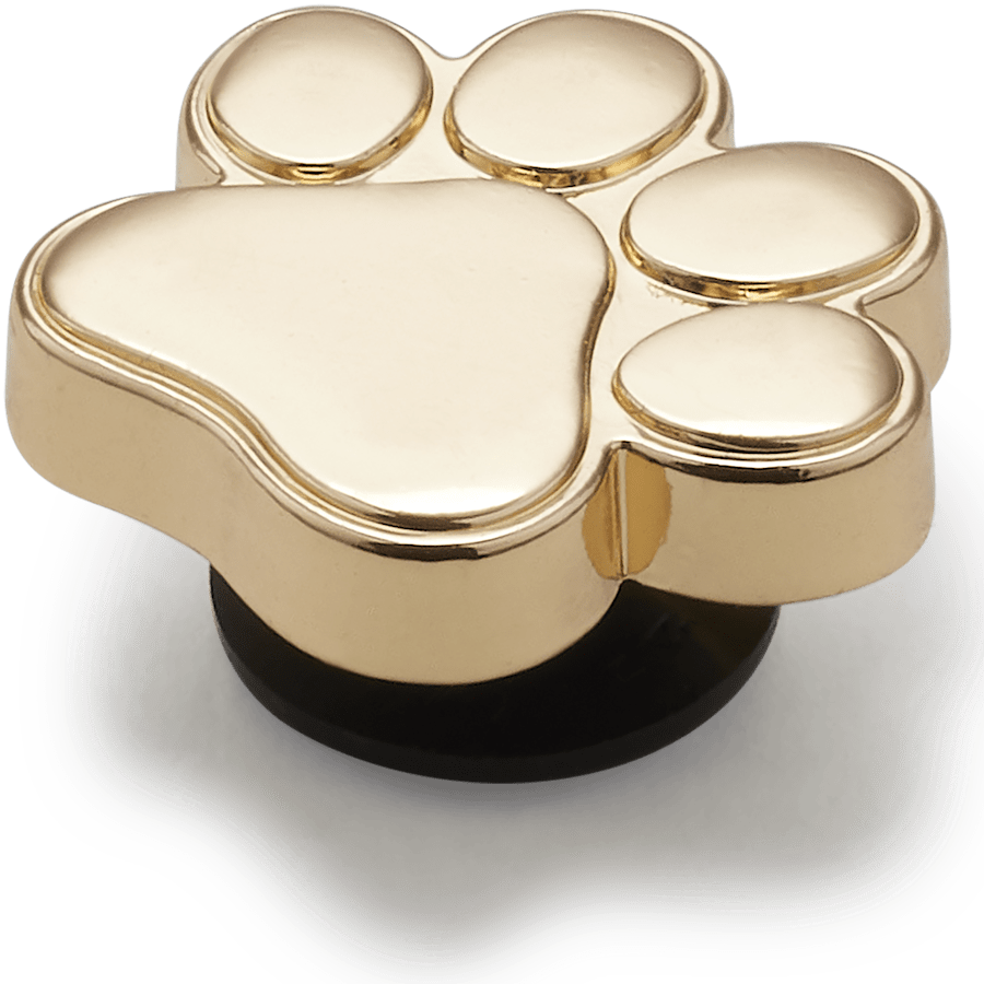 Crocs Gold Dog Paw Jibbitz™ charms Women|Men|Jibbitz™ Charms