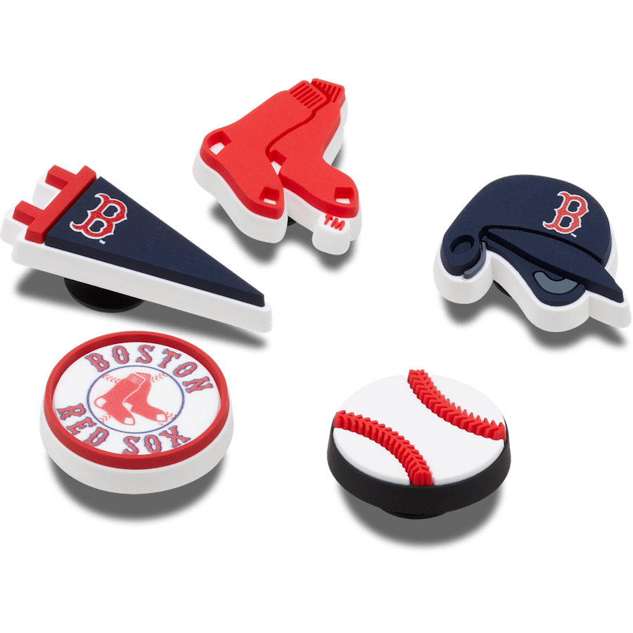 Crocs MLB Boston Red Sox 5pck Jibbitz™ charms Women|Men|Kids|Jibbitz™ Charms