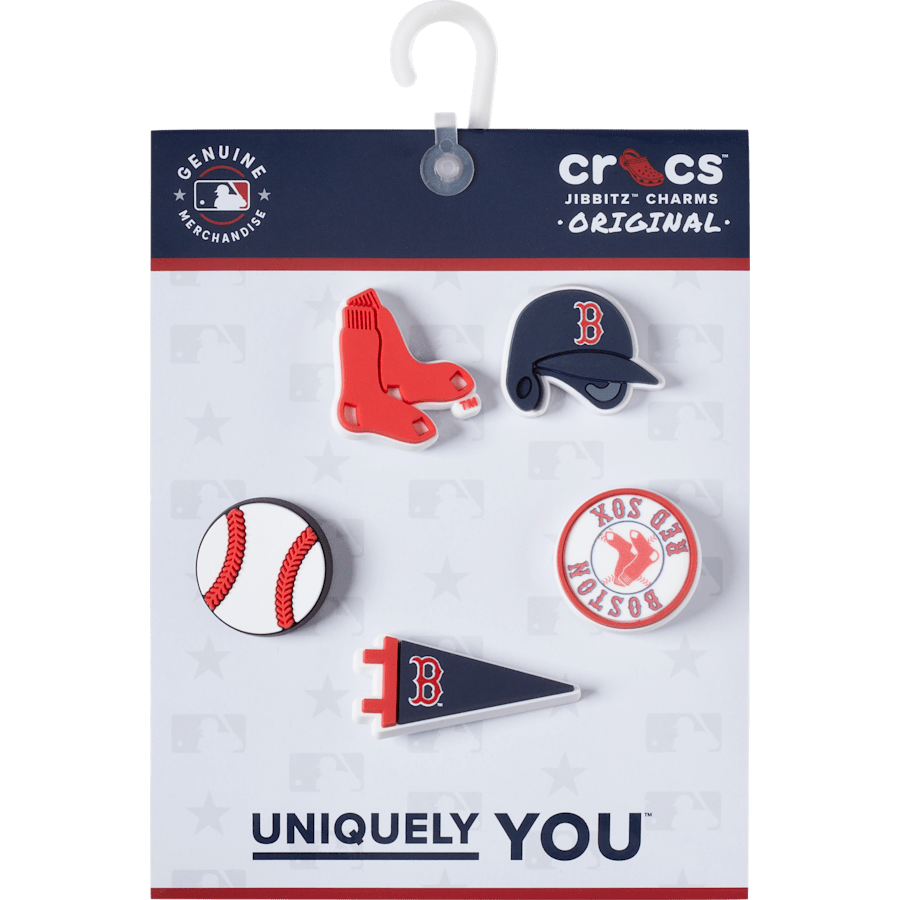 Crocs MLB Boston Red Sox 5pck Jibbitz™ charms Women|Men|Kids|Jibbitz™ Charms