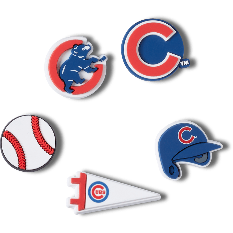 Crocs MLB Chicago Cubs 5pck Jibbitz™ charms Women|Men|Kids|Jibbitz™ Charms
