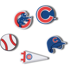 Crocs MLB Chicago Cubs 5pck Jibbitz™ charms Women|Men|Kids|Jibbitz™ Charms