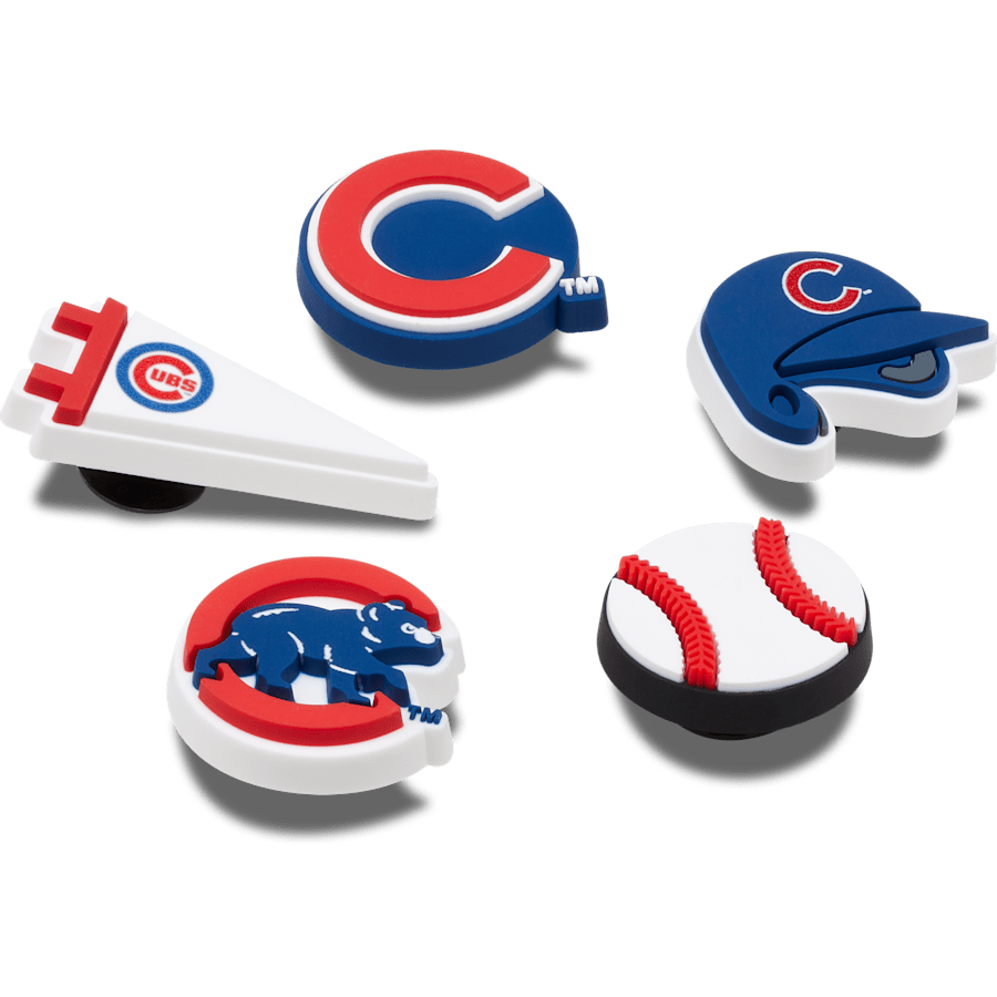 Crocs MLB Chicago Cubs 5pck Jibbitz™ charms Women|Men|Kids|Jibbitz™ Charms
