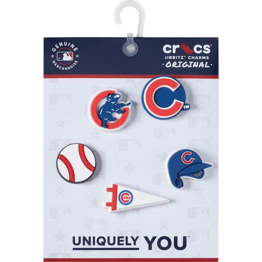 Crocs MLB Chicago Cubs 5pck Jibbitz™ charms Women|Men|Kids|Jibbitz™ Charms
