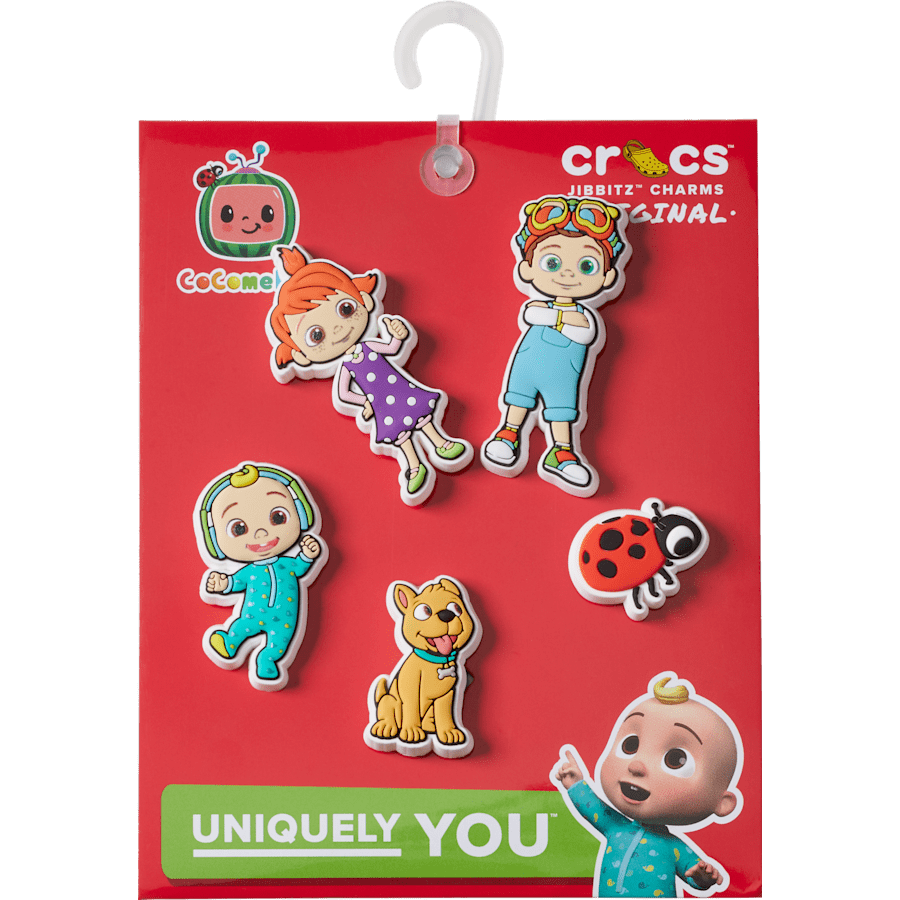 Crocs Cocomelon 5 Pack Jibbitz™ charms Women|Men|Kids|Jibbitz™ Charms