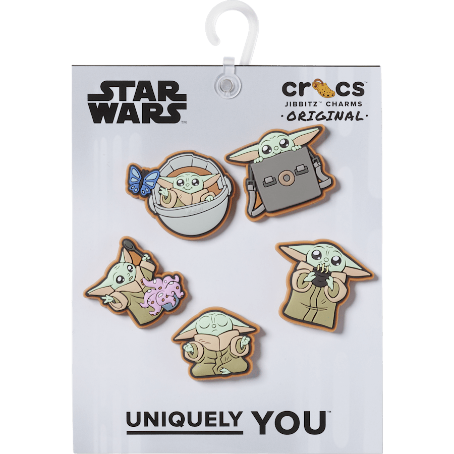 Crocs Grogu 5 Pack Jibbitz™ charms Women|Men|Kids|Jibbitz™ Charms