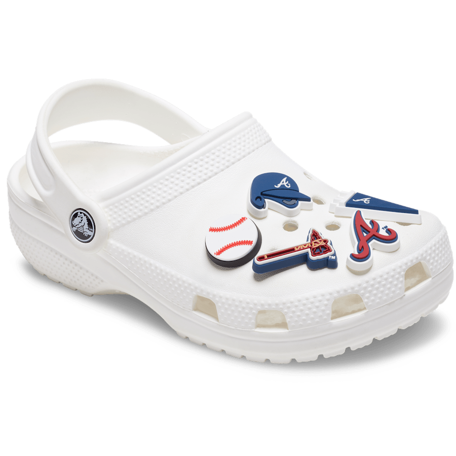 Crocs MLB Atlanta Braves 5 Pack Jibbitz™ charms Women|Men|Jibbitz™ Charms