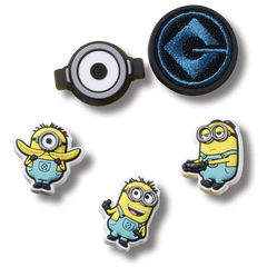 Crocs Minions 5 Pack Jibbitz™ charms Women|Men|Kids|Jibbitz™ Charms