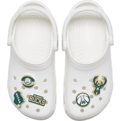 Crocs NBA Milwaukee Bucks 5 Pack Jibbitz™ charms Women|Men|Jibbitz™ Charms