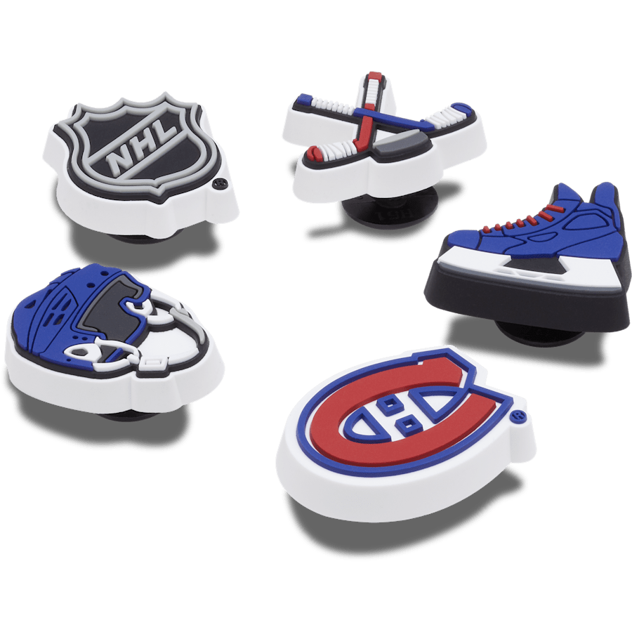 Crocs NHL® Montreal Canadiens® 5 Pack Jibbitz™ charms Women|Men|Jibbitz™ Charms