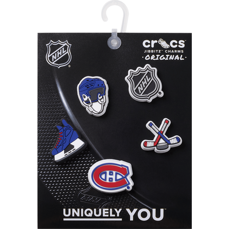 Crocs NHL® Montreal Canadiens® 5 Pack Jibbitz™ charms Women|Men|Jibbitz™ Charms