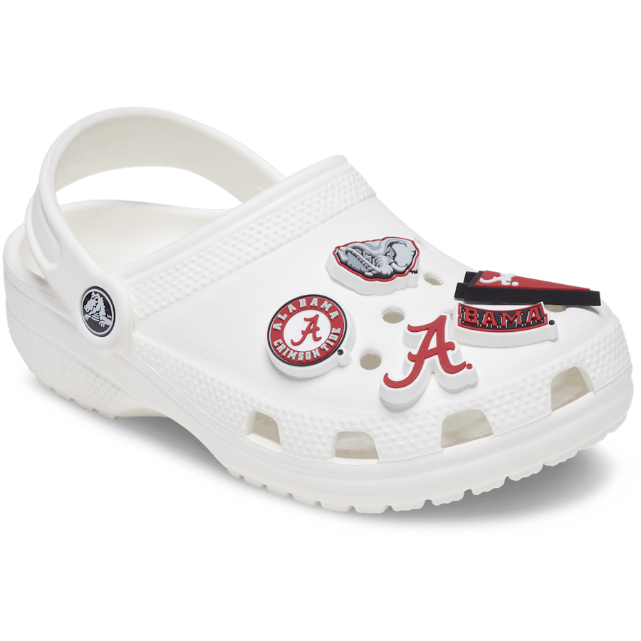 Crocs University of Alabama 5 Pack Jibbitz™ charms Women|Men|Jibbitz™ Charms