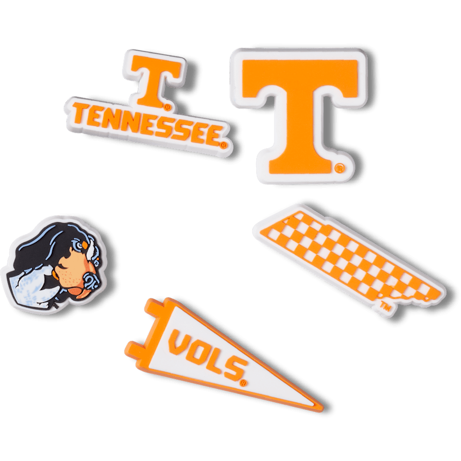 Crocs University of Tennessee 5 Pack Jibbitz™ charms Women|Men|Jibbitz™ Charms