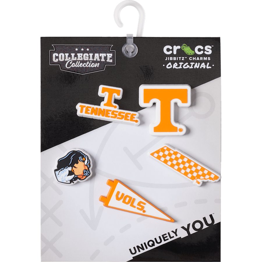 Crocs University of Tennessee 5 Pack Jibbitz™ charms Women|Men|Jibbitz™ Charms