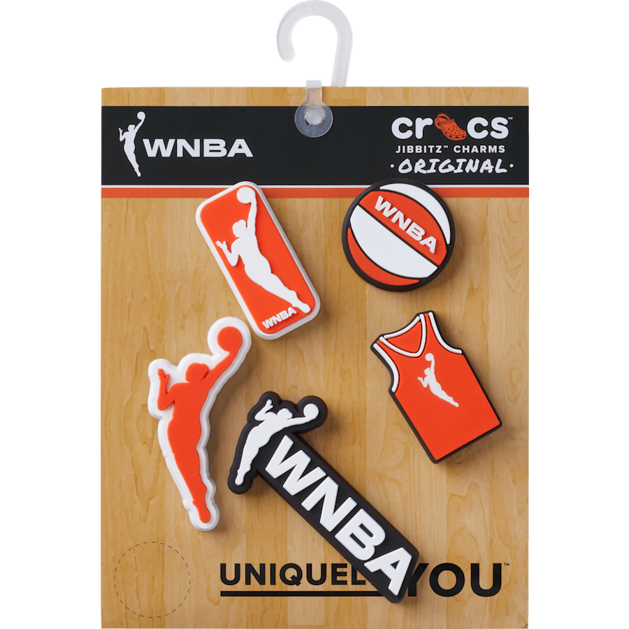 Crocs WNBA 5 Pack Jibbitz™ charms Women|Men|Kids|Jibbitz™ Charms