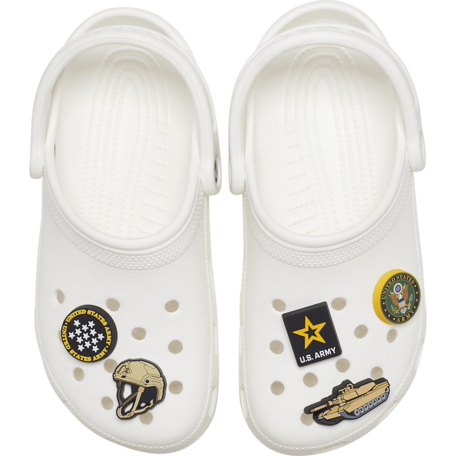 Crocs US Army 5 Pack 2 Jibbitz™ charms Women|Men|Kids|Jibbitz™ Charms