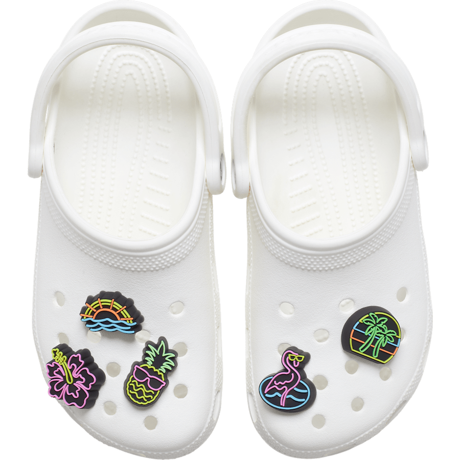 Crocs Lights Up Neon 5 Pack Jibbitz™ charms Women|Men|Jibbitz™ Charms