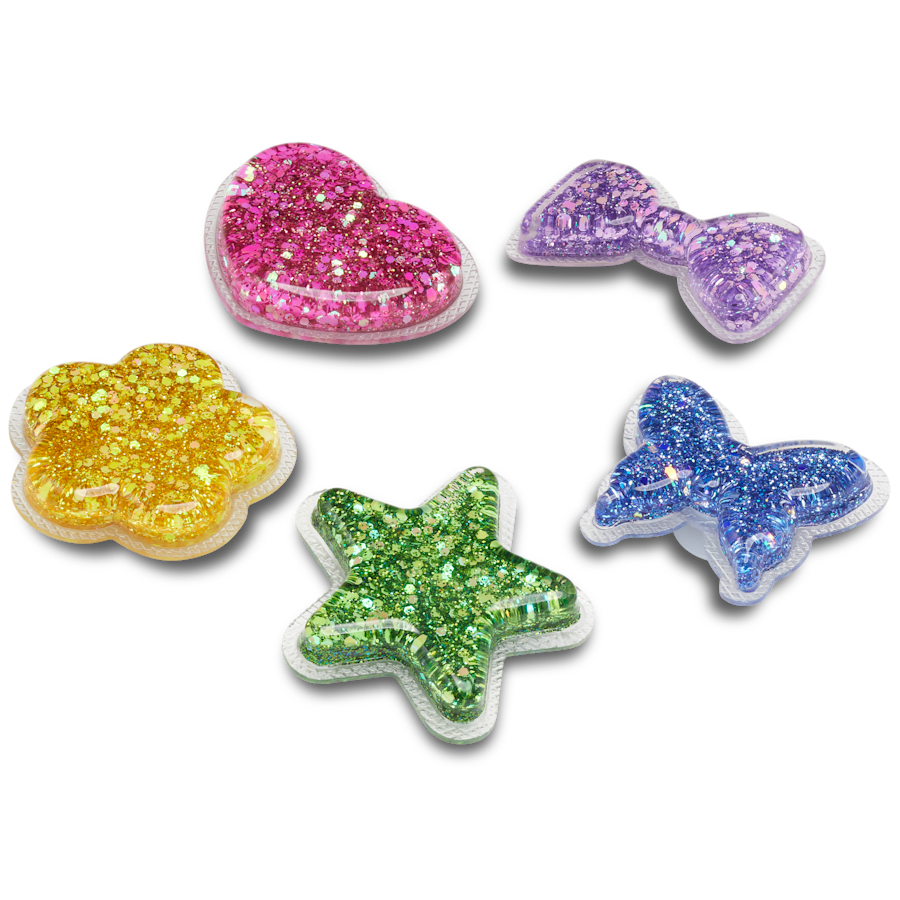 Crocs UV Changing Squish 5 Pack Jibbitz™ charms Women|Men|Jibbitz™ Charms