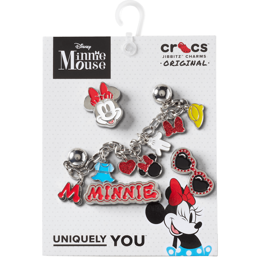 Crocs Minnie Mouse 5 Pack Jibbitz™ charms Women|Men|Kids|Jibbitz™ Charms