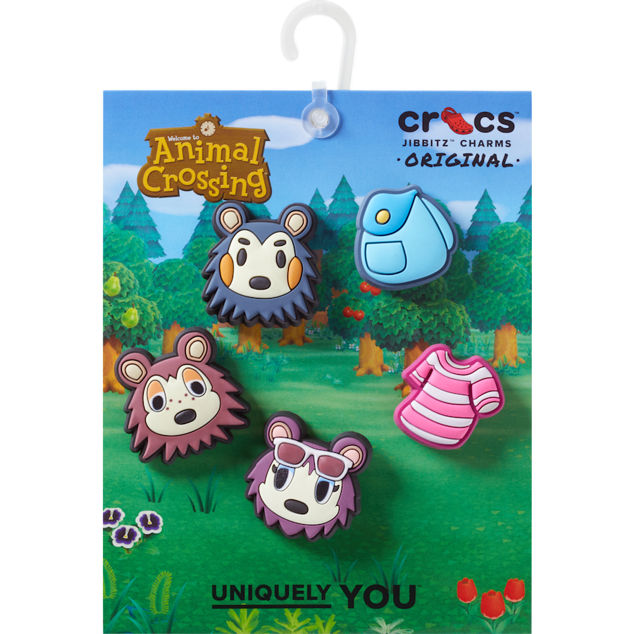Crocs Animal Crossing Creator 5 Pack Jibbitz™ charms Women|Men|Kids|Jibbitz™ Charms