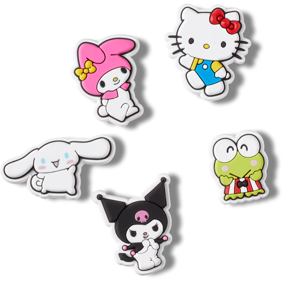 Crocs Hello Kitty® and Friends 5 Pack Women|Men|Kids|Jibbitz™ Charms