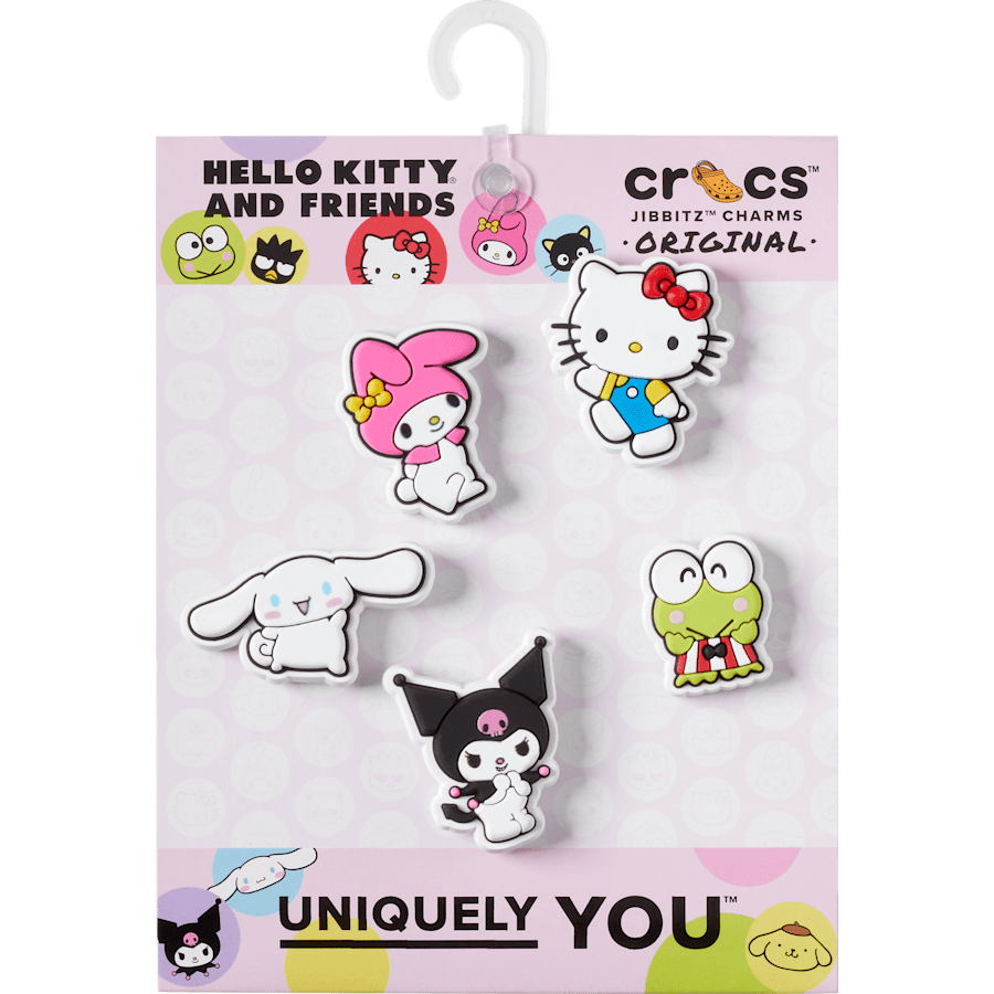 Crocs Hello Kitty® and Friends 5 Pack Women|Men|Kids|Jibbitz™ Charms