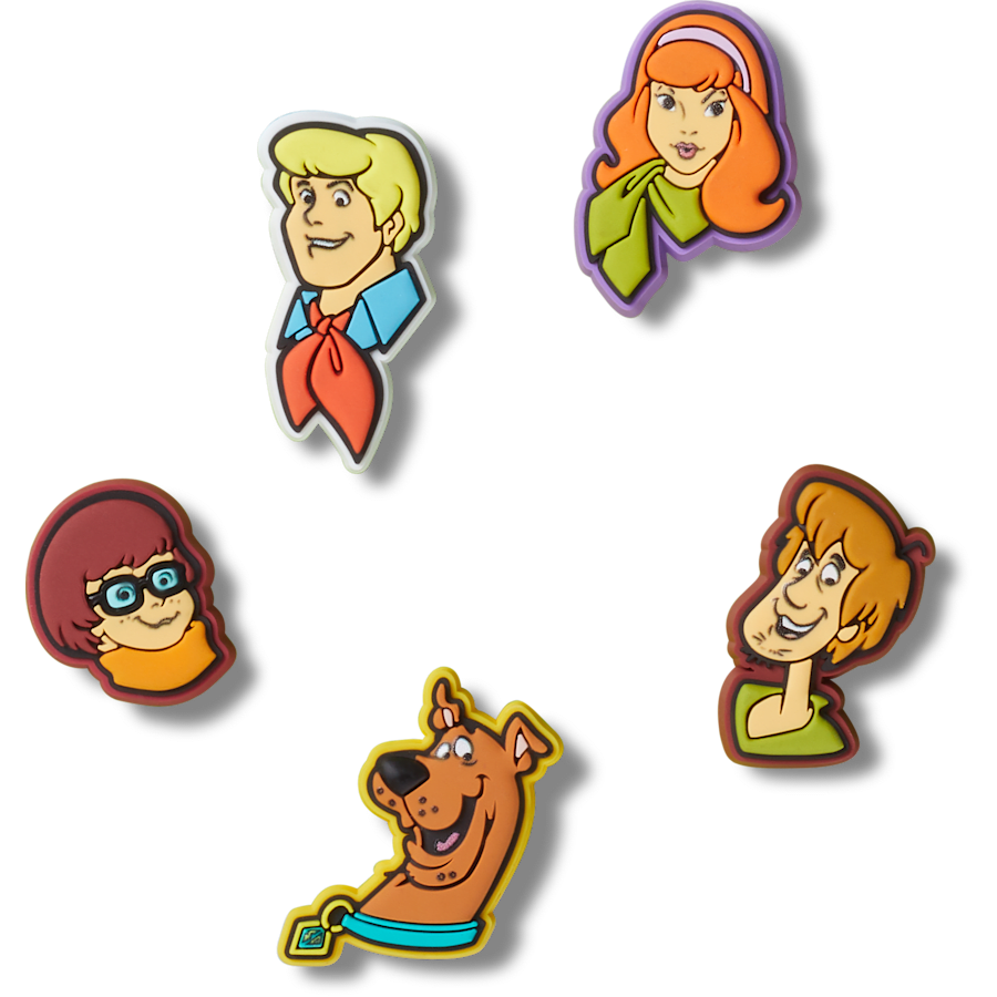 Crocs Scooby Doo! 5 Pack Jibbitz™ charms Women|Men|Kids|Jibbitz™ Charms