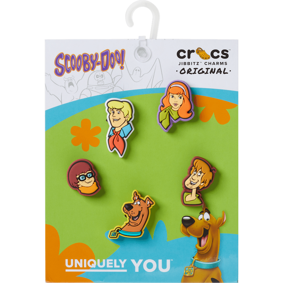Crocs Scooby Doo! 5 Pack Jibbitz™ charms Women|Men|Kids|Jibbitz™ Charms