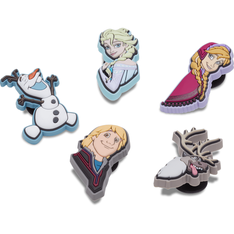 Crocs Frozen 5 Pack Jibbitz™ charms Women|Men|Kids|Jibbitz™ Charms
